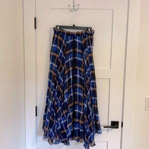 anthropologie maxi skirt